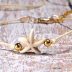 6 Pieces Puka Shell Bracelet Set Cross Beads Weave Boho Fashion Girl Friendship Charm Bracelet Summer Jewelry